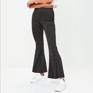 NWT Petite black pinstripe pants